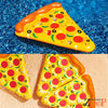 Bouée Gonflable Géante en forme de part de PIZZA