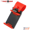 Support téléphone de volant voiture rouge