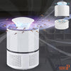 Lampe qui attire les moustiques et les aspire