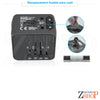 Chargeur universel 4 ports USB compatible dans plus de 150 pays