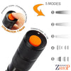 Lampe torche LED 5 modes